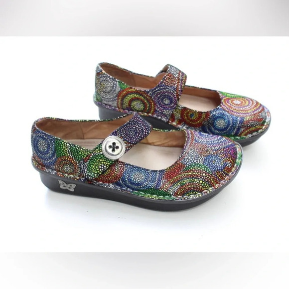 Alegria Paloma Bullseye Mary Janes - Picture 1 of 13